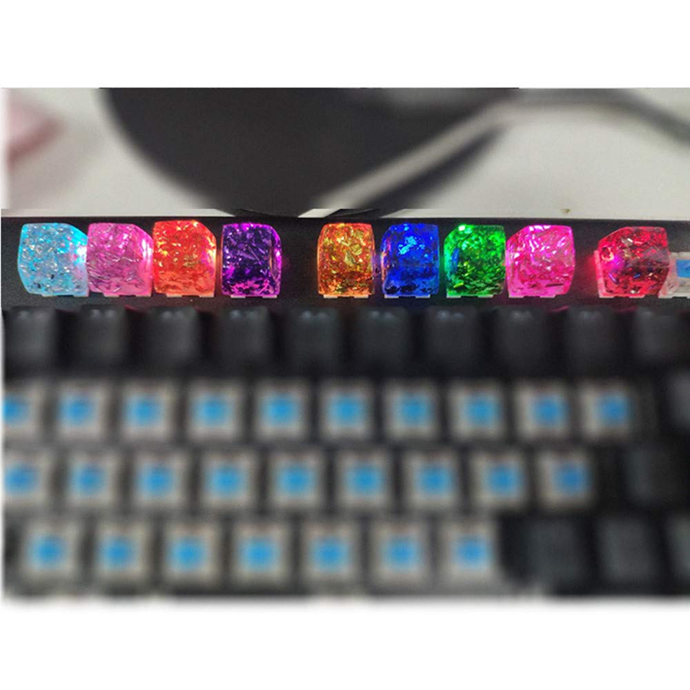 Amazon.com: Handmade Glisten Resin Artisan Keycap OEM R4 Key Cap
